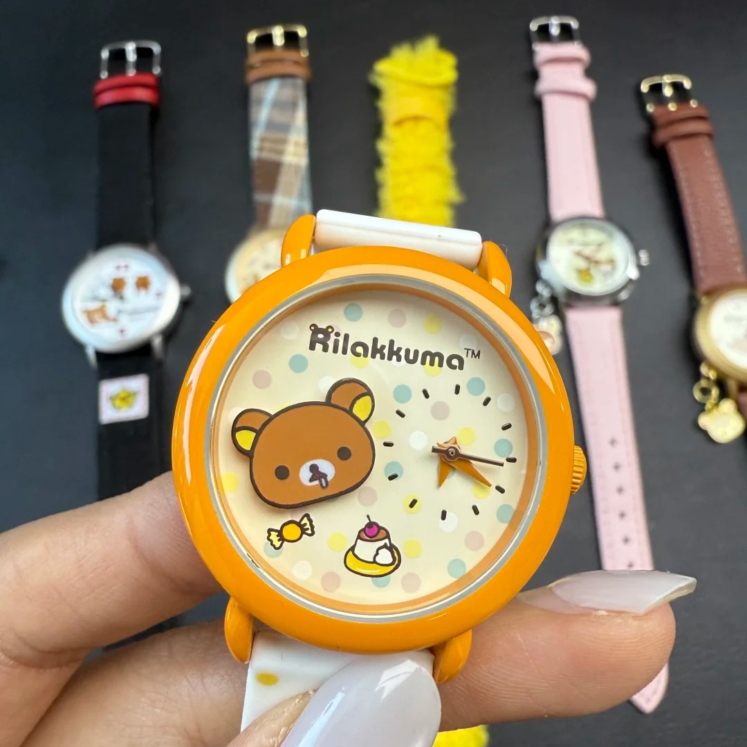 Moments Watches & Jewelry Vaughan Mills - Autentico Orologio da Tasca Rilakkuma Serie