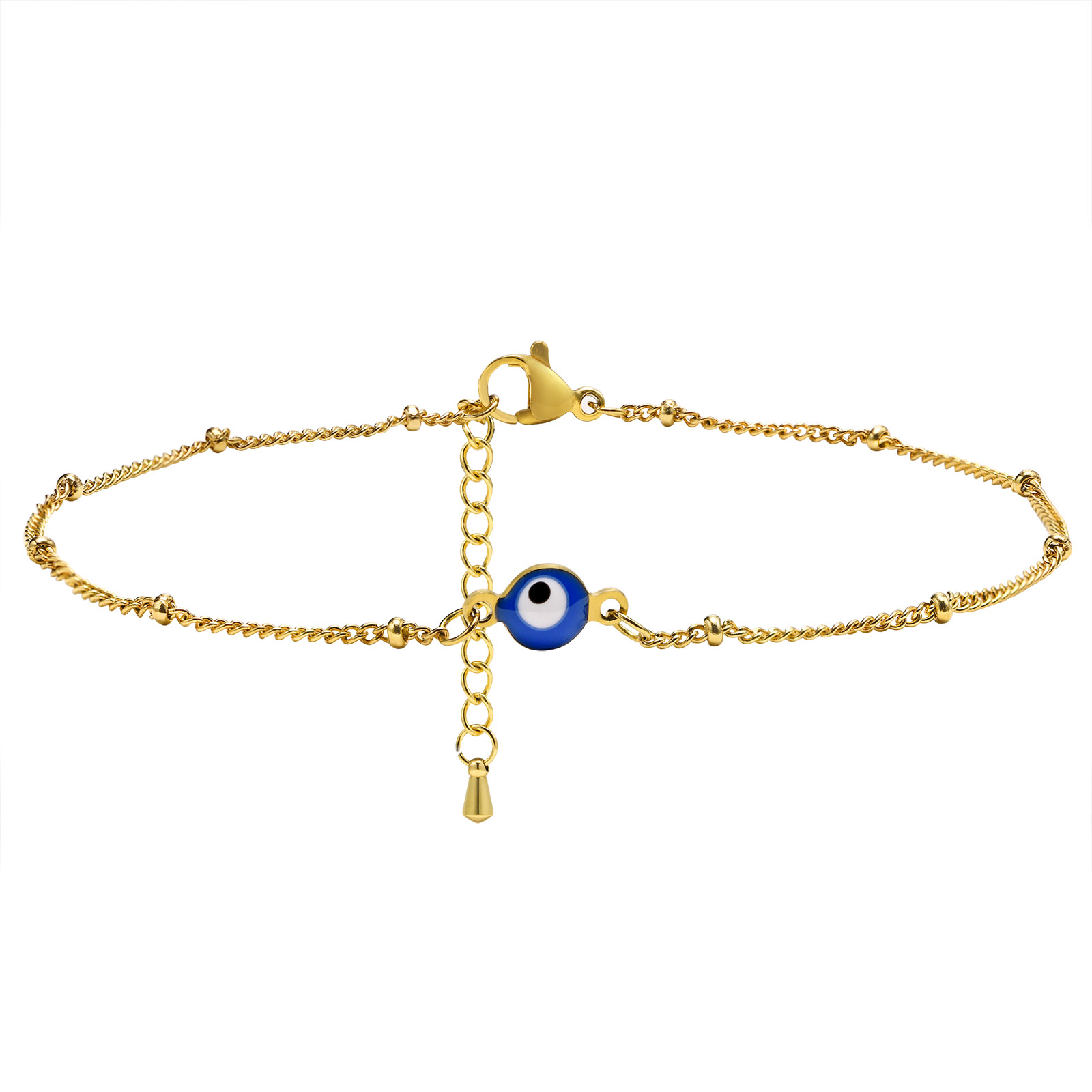 Jc Jewelry & Watches Photos - Bracciale cavigliera malocchio sulla gamba per