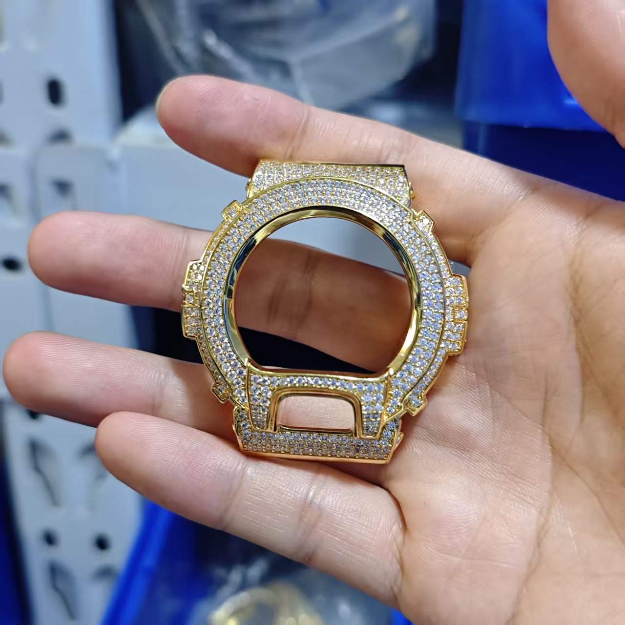 Stones Watches & Jewelry In Sweden Ab - Cassa per orologio UWIN Iced Out
