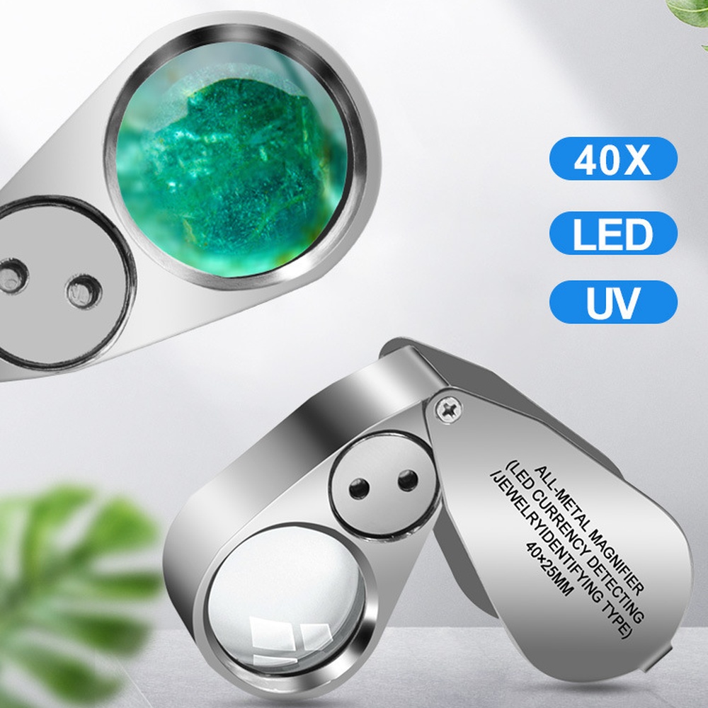 Collectors Coins Jewelry & Watches Of Smithtown Reviews - Lente d'ingrandimento pieghevole 40X ad alta