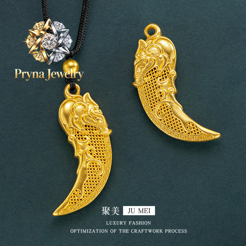 Wolf Jewelry & Watches Tampa Reviews - Gioielli Pryna, lussuoso ciondolo a forma
