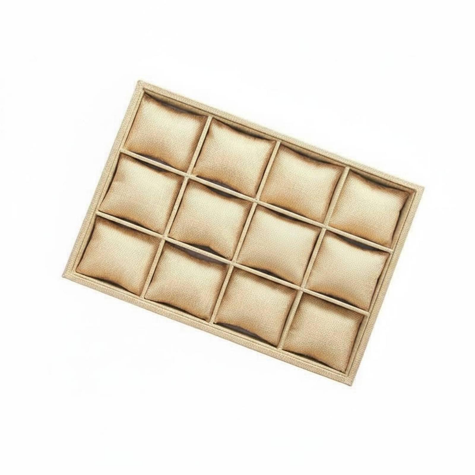 Jewelry With Watches - Portagioie in Tessuto con Coperchio Aperto,
