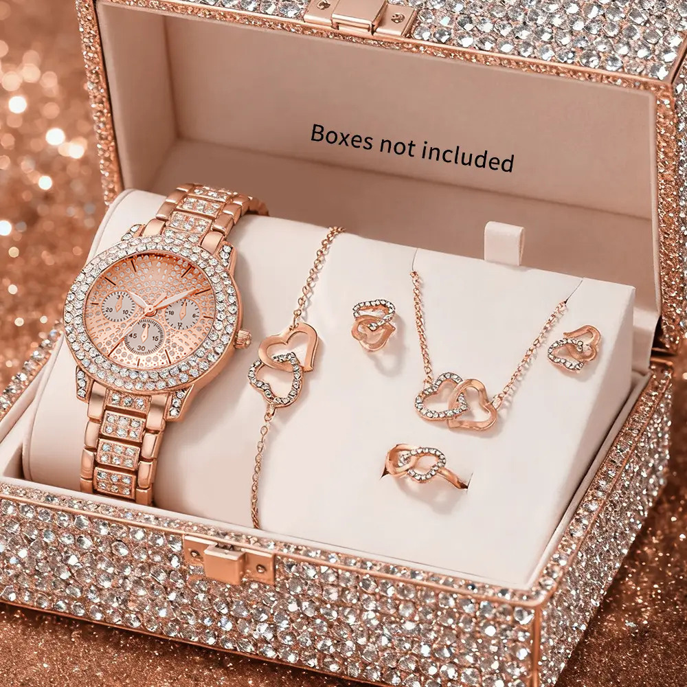 Set di 6 Pezzi Orologio e Gioi - Unique Jewelry Watches recensione e prezzo