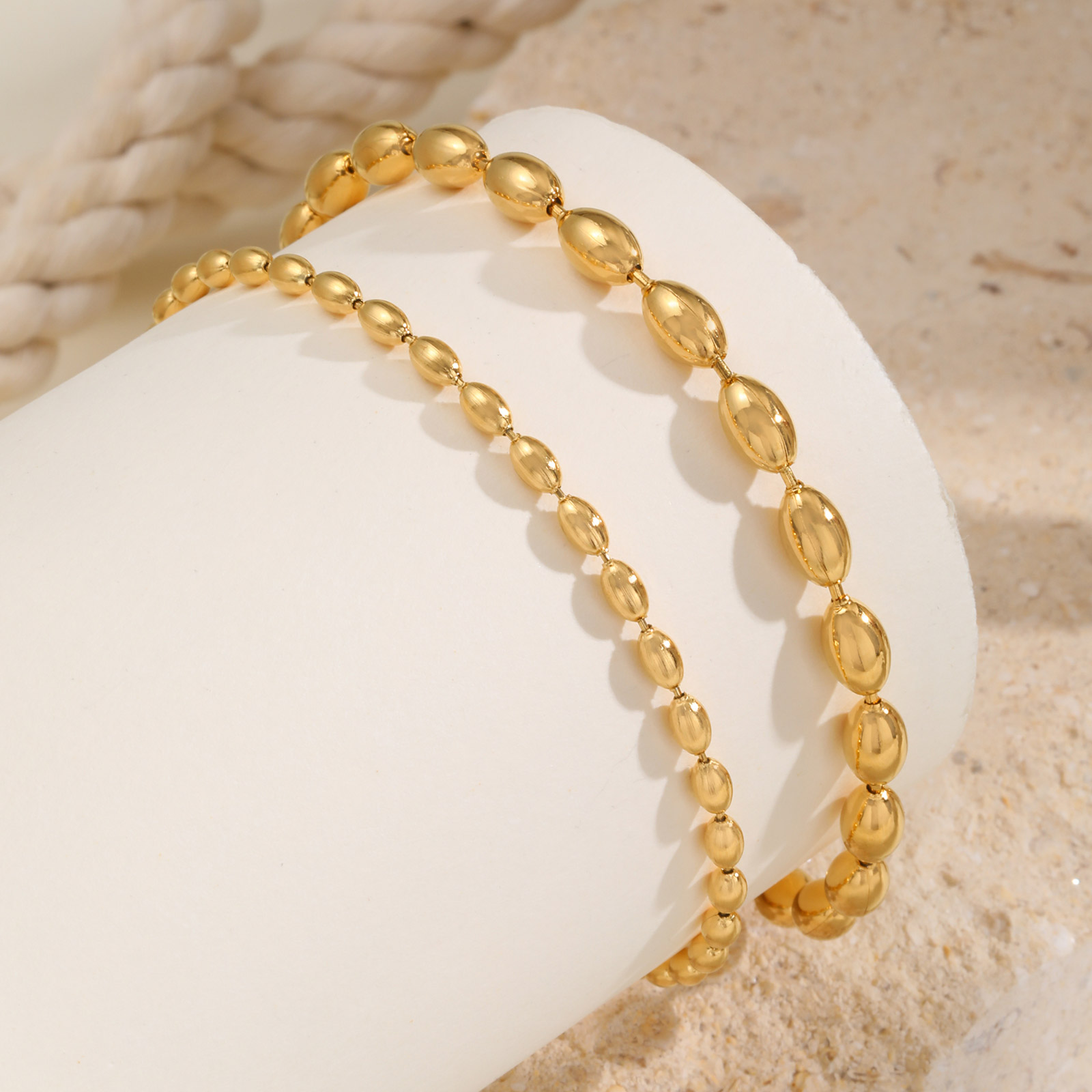Cavigliera a catena con perlin - Jc Jewelry & Watches Photos recensione e prezzo