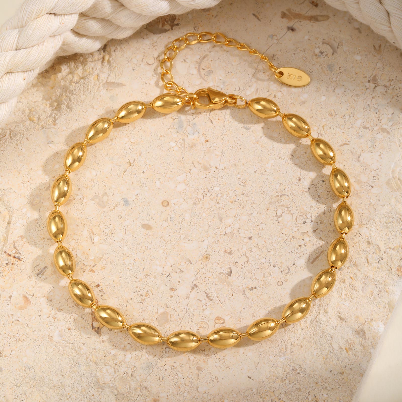 Cavigliera a catena con perlin - Jc Jewelry & Watches Photos recensione e prezzo