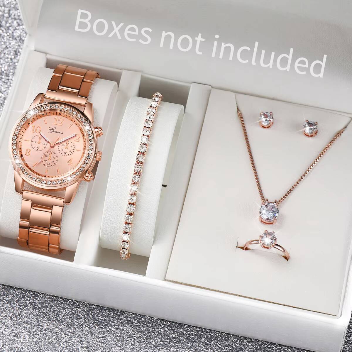 6 pezzi/set orologi da donna a - Jewelry Like Watches recensione e prezzo