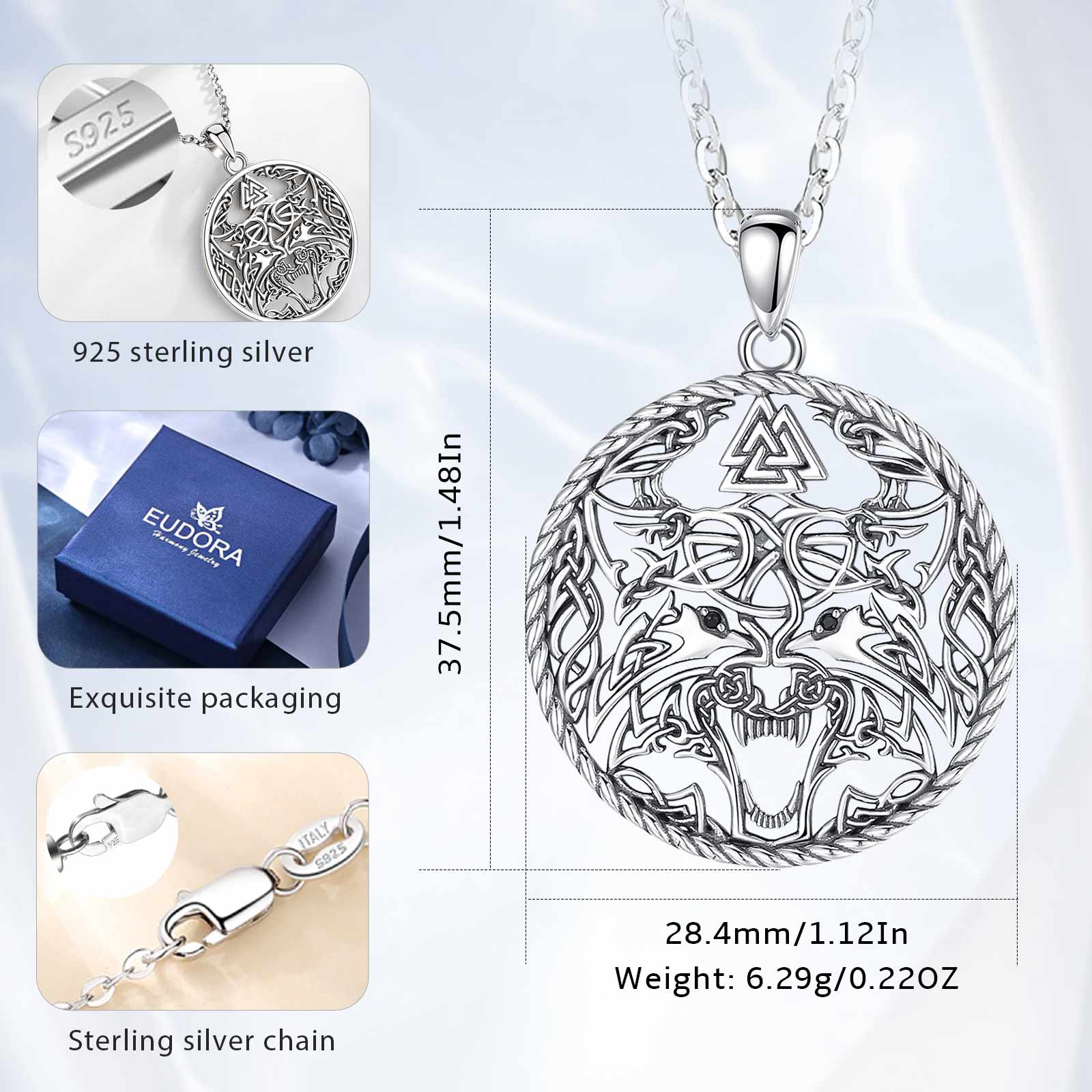 Eudora Collana in argento ster - Wolf Jewelry & Watches Tampa Reviews recensione e prezzo