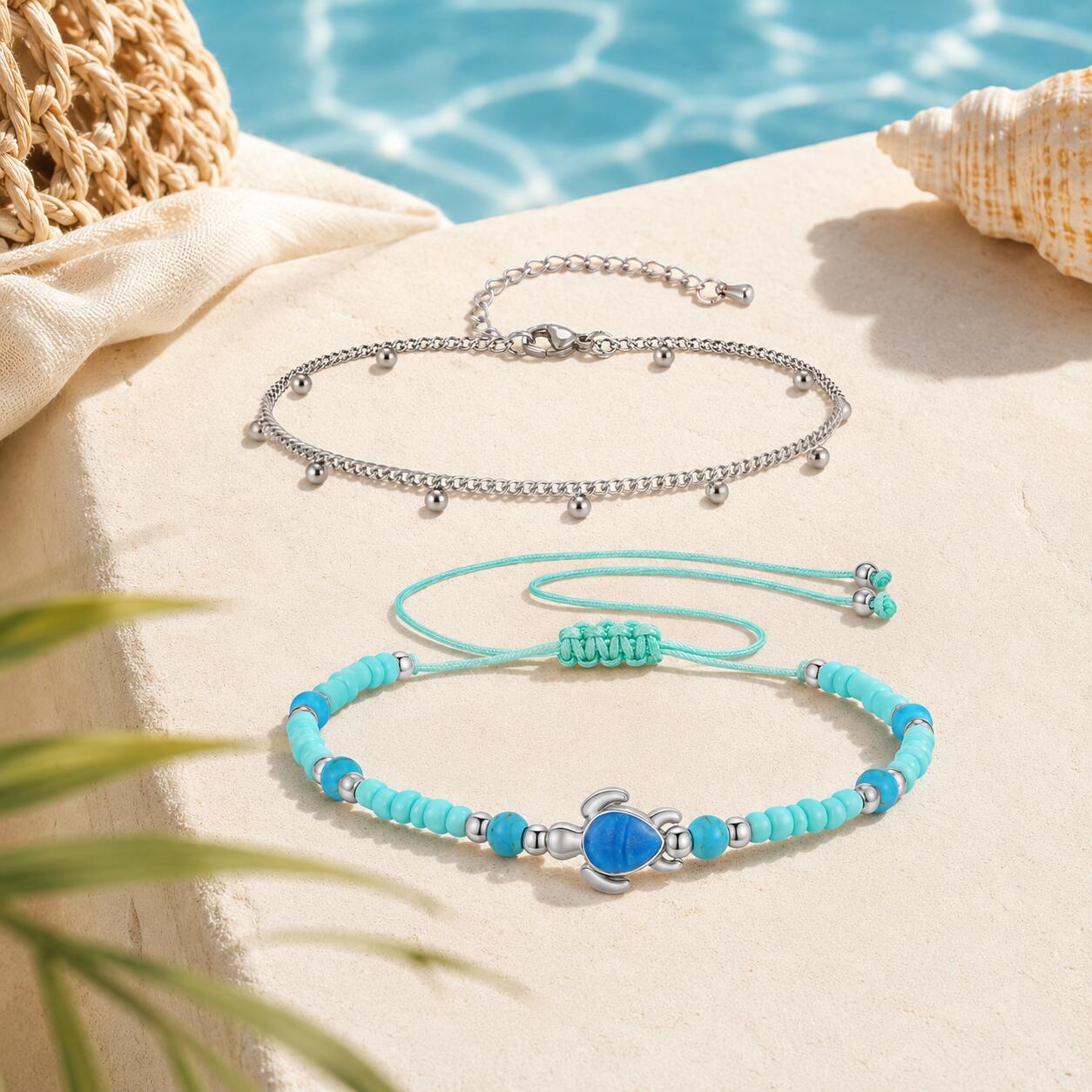Set di Cavigliere in Acciaio I - Jc Jewelry & Watches Photos recensione e prezzo