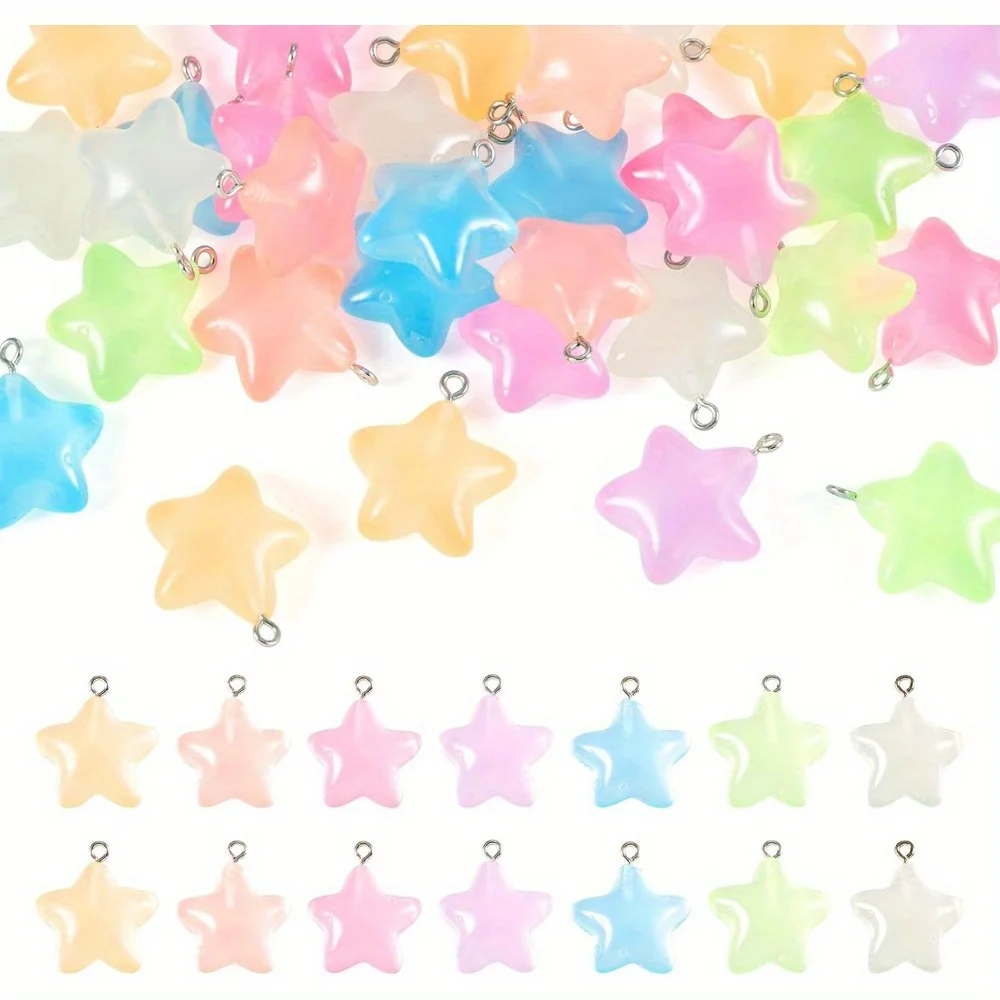 6/24/40 pezzi Ciondolo stella  - Moon Star Earrings recensione e prezzo