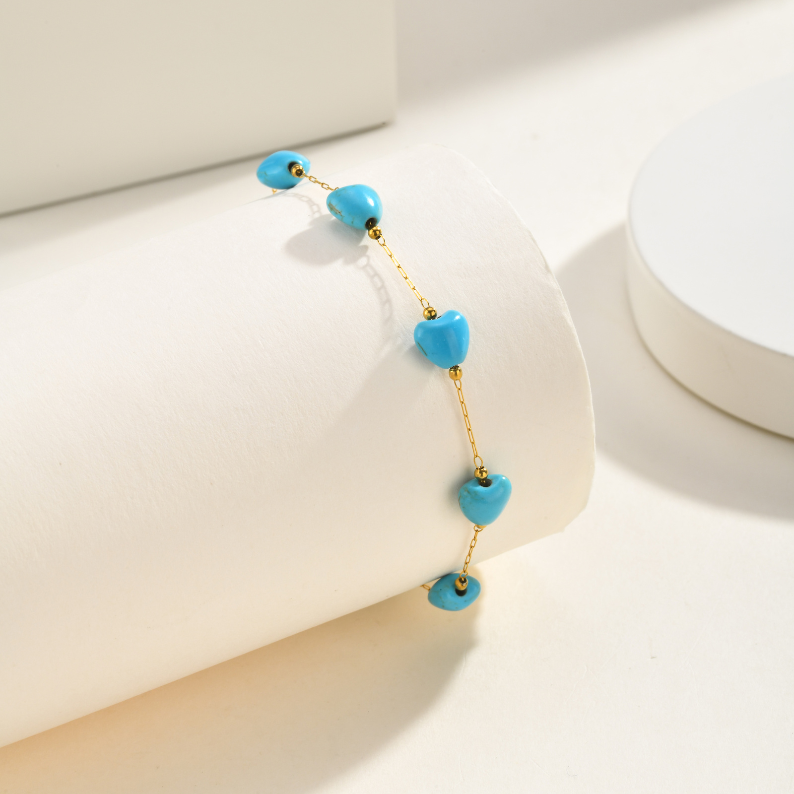 Cavigliera a Cuore Turchese, C - Jc Jewelry & Watches Photos recensione e prezzo