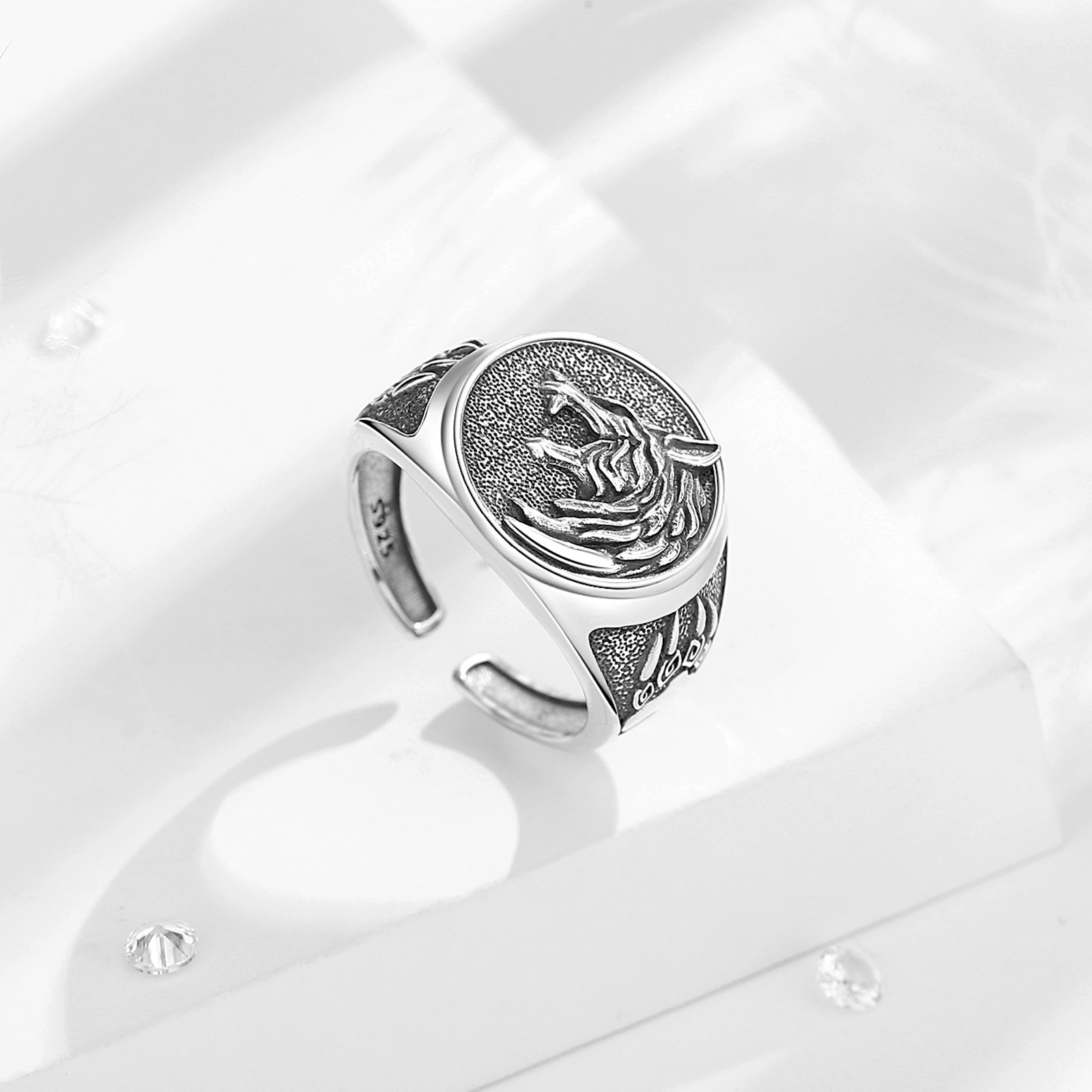Eudora 925 Sterling Silver Vik - Wolf Jewelry & Watches Tampa Reviews recensione e prezzo