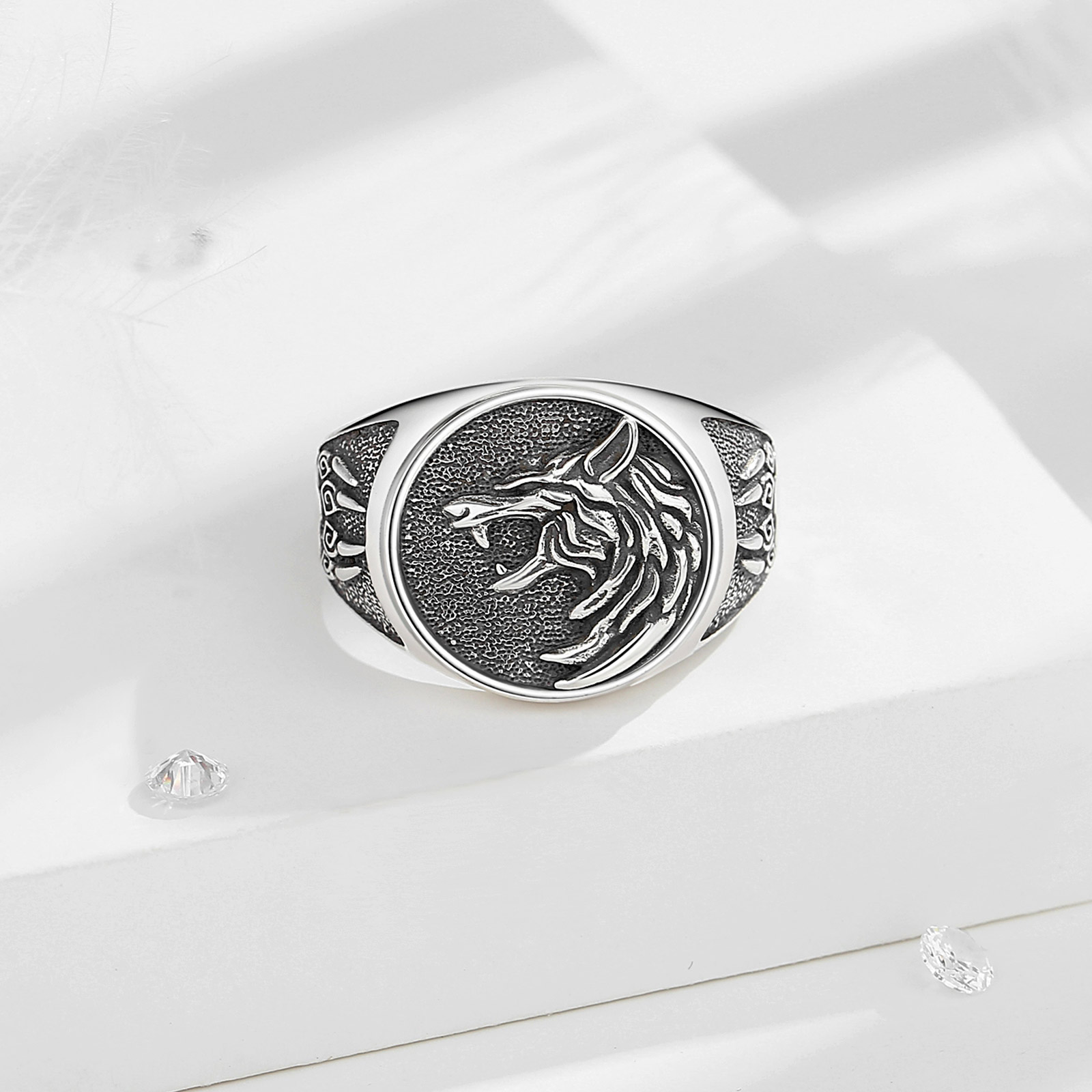 Eudora 925 Sterling Silver Vik - Wolf Jewelry & Watches Tampa Reviews recensione e prezzo