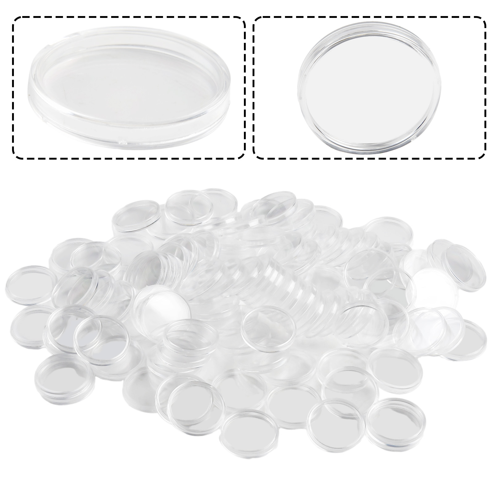 100 capsule rotonde trasparent - Collectors Coins Jewelry & Watches Of Smithtown Reviews recensione e prezzo