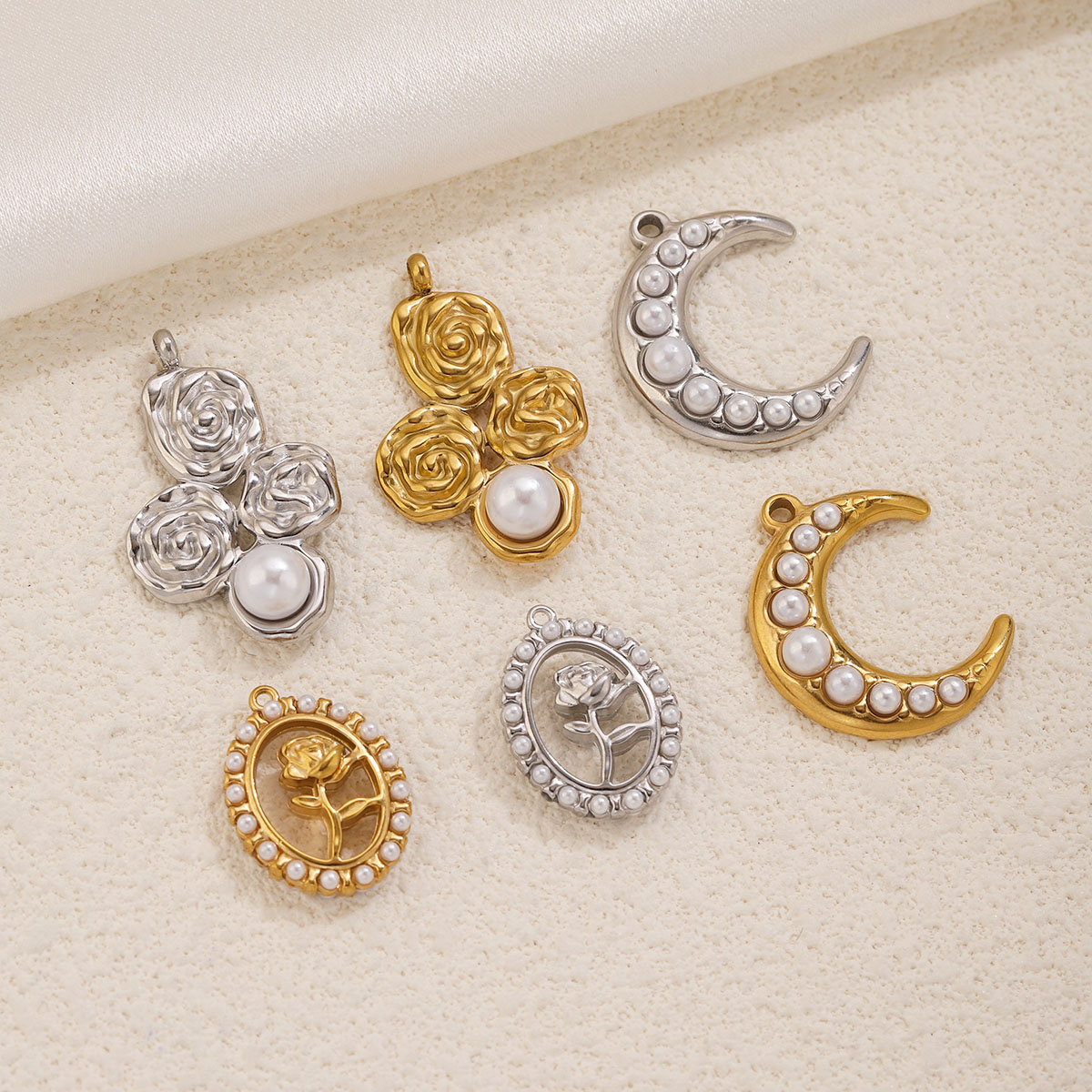 5 Pezzi Ciondoli a Forma di Lu - Moon Star Earrings recensione e prezzo