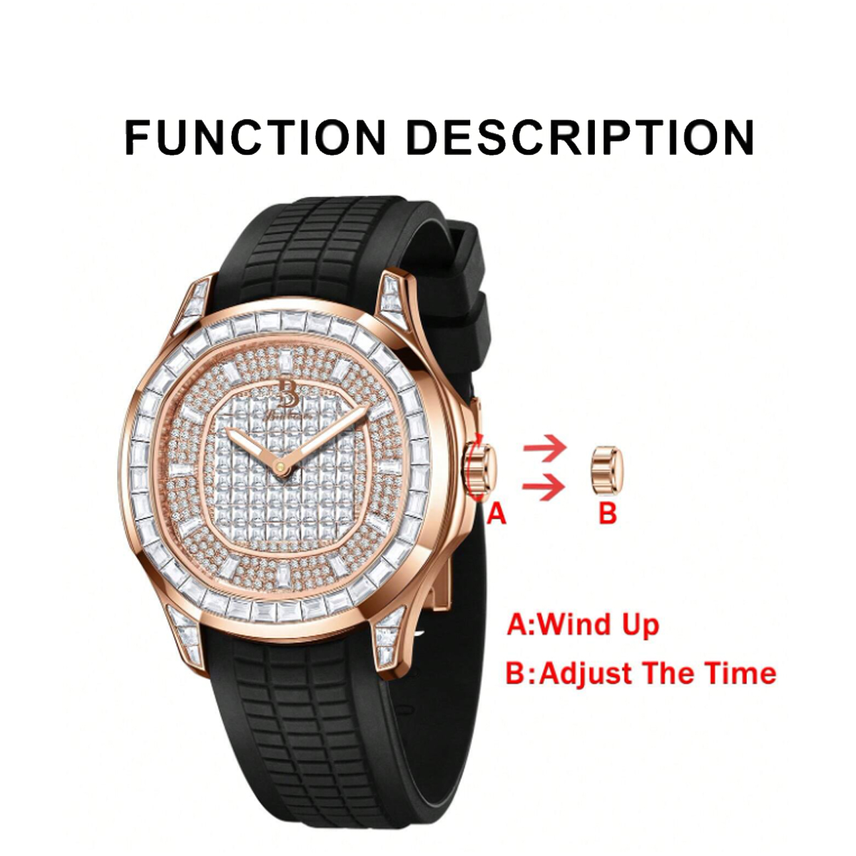 Orologio meccanico automatico  - Stones Watches & Jewelry In Sweden Ab recensione e prezzo