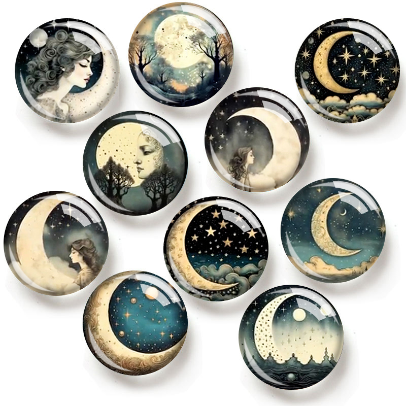 MOON and STARS Cabochon in vet - Moon Star Earrings recensione e prezzo