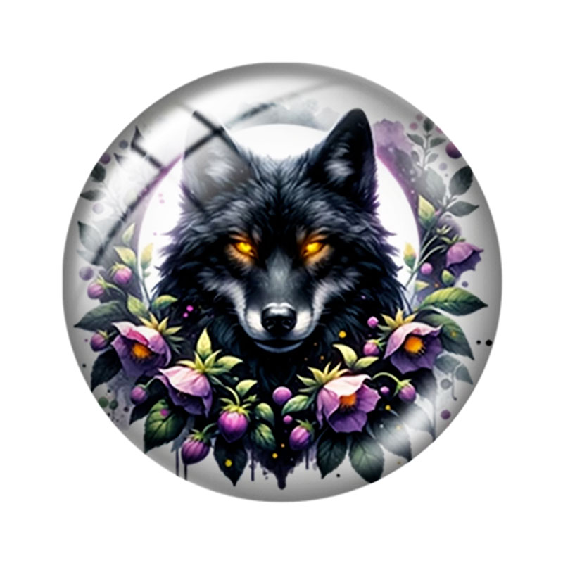 Lupo ad acquerello, cabochon i - Wolf Jewelry & Watches Tampa Reviews recensione e prezzo