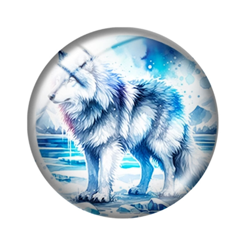 Lupo ad acquerello, cabochon i - Wolf Jewelry & Watches Tampa Reviews recensione e prezzo