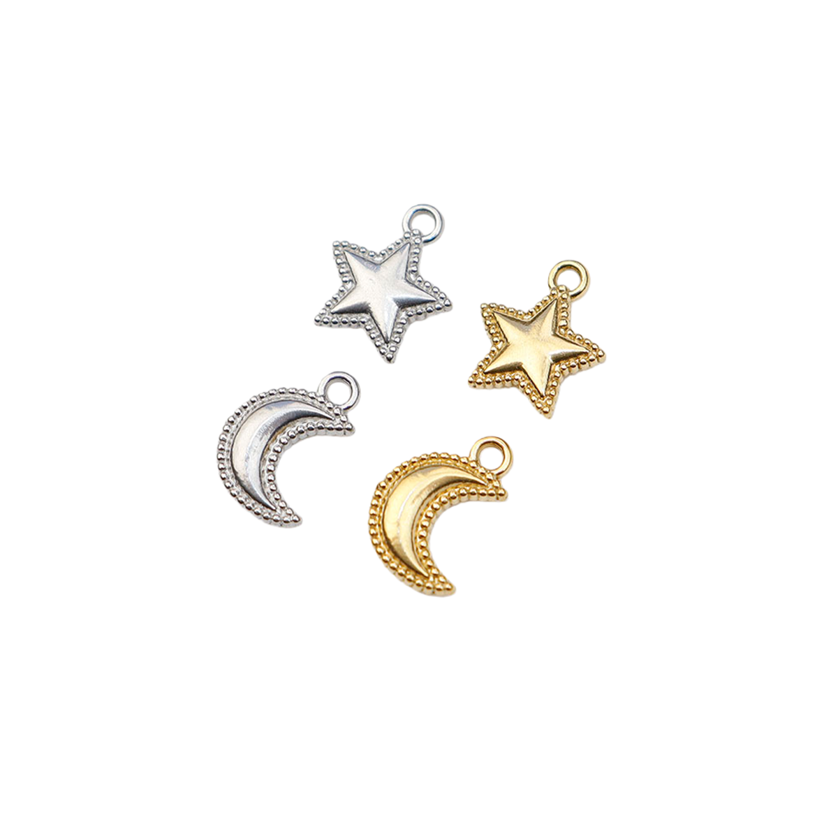 5 pezzi di fusione in acciaio  - Moon Star Earrings recensione e prezzo