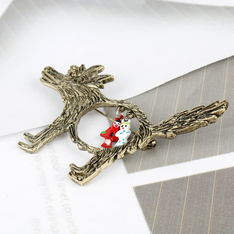Vintage Wolf And Babies spilla - Wolf Jewelry & Watches Tampa Reviews recensione e prezzo
