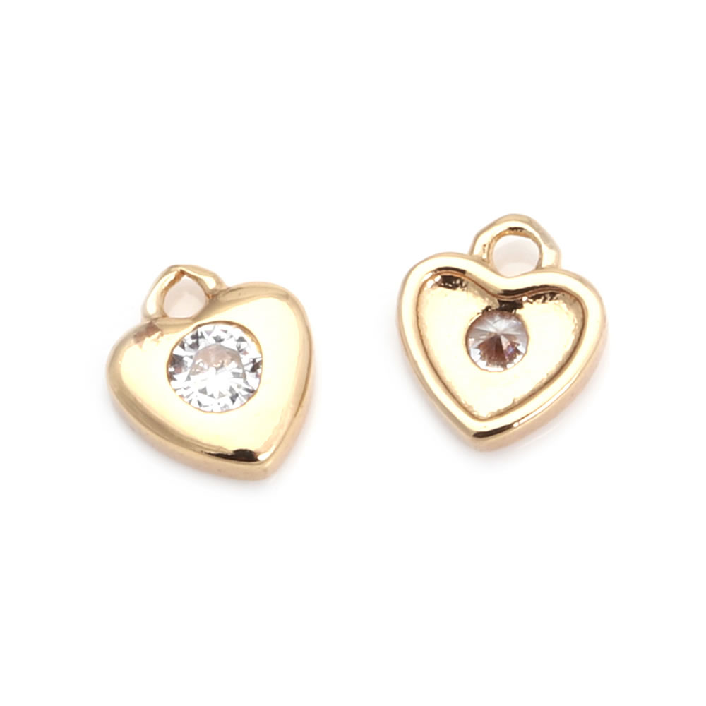 18 carati Color oro ottone zir - Moon Star Earrings recensione e prezzo